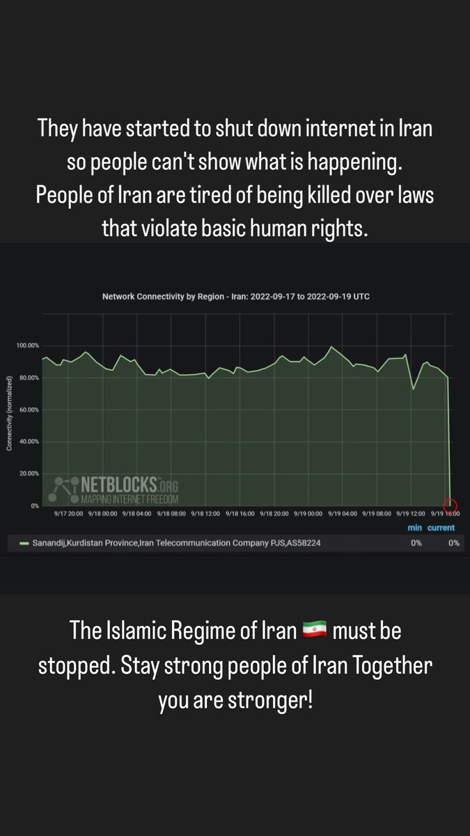 Let’s give Iran 🇮🇷 internet <a href="/elonmusk/">Elon Musk</a> we will pay for 1000 of them if you can activate free service.