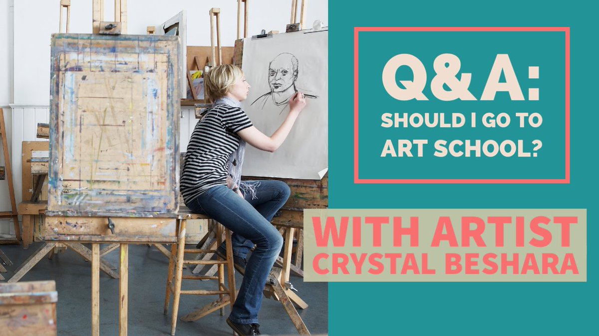 CrystalBeshara's tweet photo. Should I go to Art School? https://t.co/BtJiWEmdlo https://t.co/NIqxjNsx7q