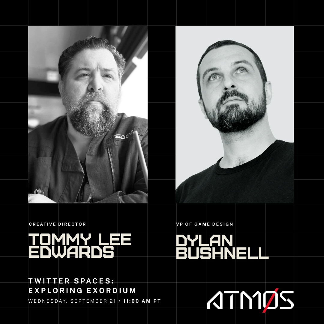 DylanBushnell's tweet photo. Excited to explore our upcoming comic series, Atmos: Exordium with Creative Director @tommyleeedwards Wednesday 9/21 at 11 am in Twitter Spaces. Join us and comment here with any questions you’d like us to answer https://t.co/2JufYqLot2