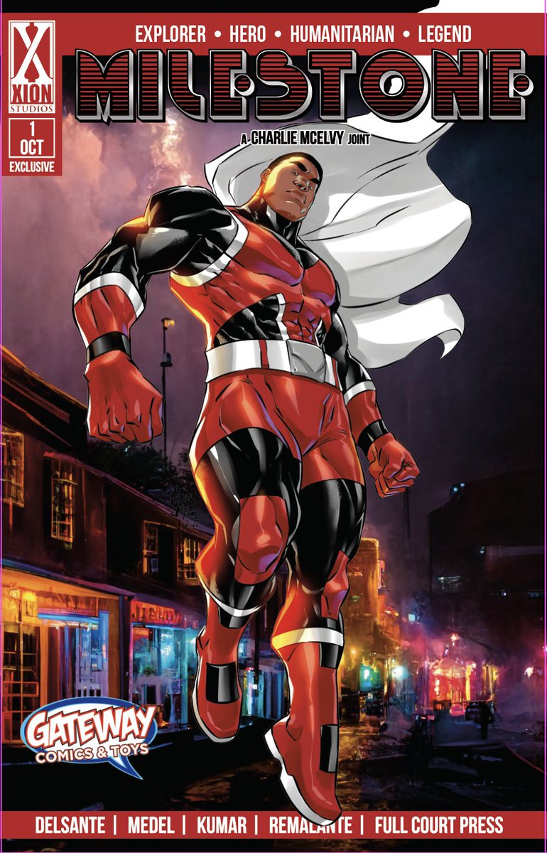 charliemcelvy's tweet photo. Working on the @GatewayToys EXCLUSIVE cover for my MILESTONE no.1 comicbook!

🔗 in BIO, PINNED TWEET, and COMMENT below!

#supportindiecomics #comicbooks #comics #indie #milestone #indiecomics https://t.co/AjkWhdwRzL