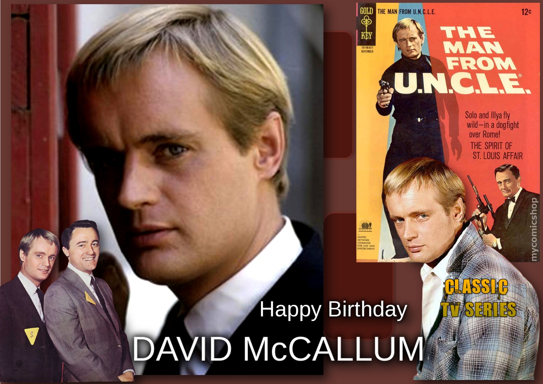 Happy Birthday David McCallum (89) 