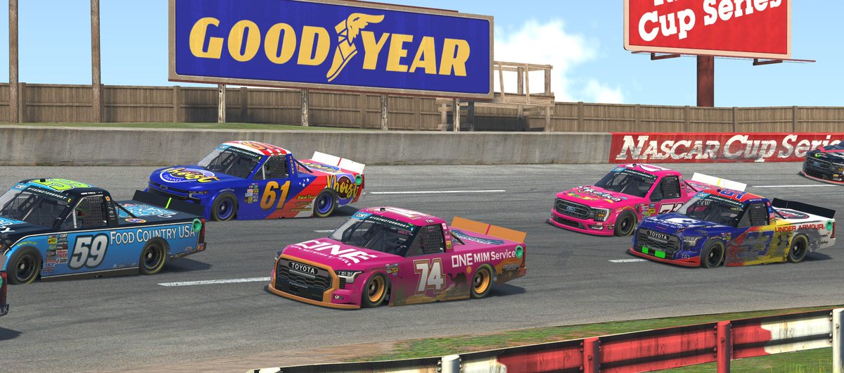 RacingSpectrum's tweet photo. Getting us a top 5 tonight at @RTRevival in @CORTRacing Trucks is @TheTrueRaceFan.   

#iracing #cortracing #corttrucks https://t.co/2ogf3yuH98