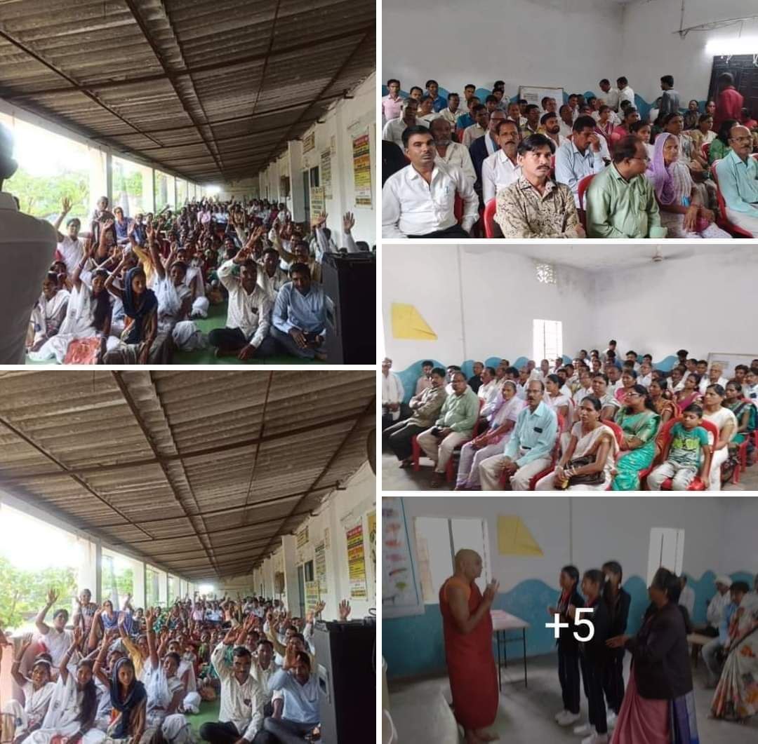 गोंदिया जिले की 6अक्टूबर को लेकर महत्त्वपूर्ण नियोजन की मीटिंग सम्पन्न।
मीटिंग ओवर फ्लो हुई।जिस हॉल में मीटिंग थी वह जगह कम पड़ी। बारिश का माहोल होने के बावजूद बाहर मीटिंग की गई।
नागपूर में देश और संविधान बचाने के लिए लोग भारी तादात में आ रहे है।
#6thOctChalo_RSSHeadquarter