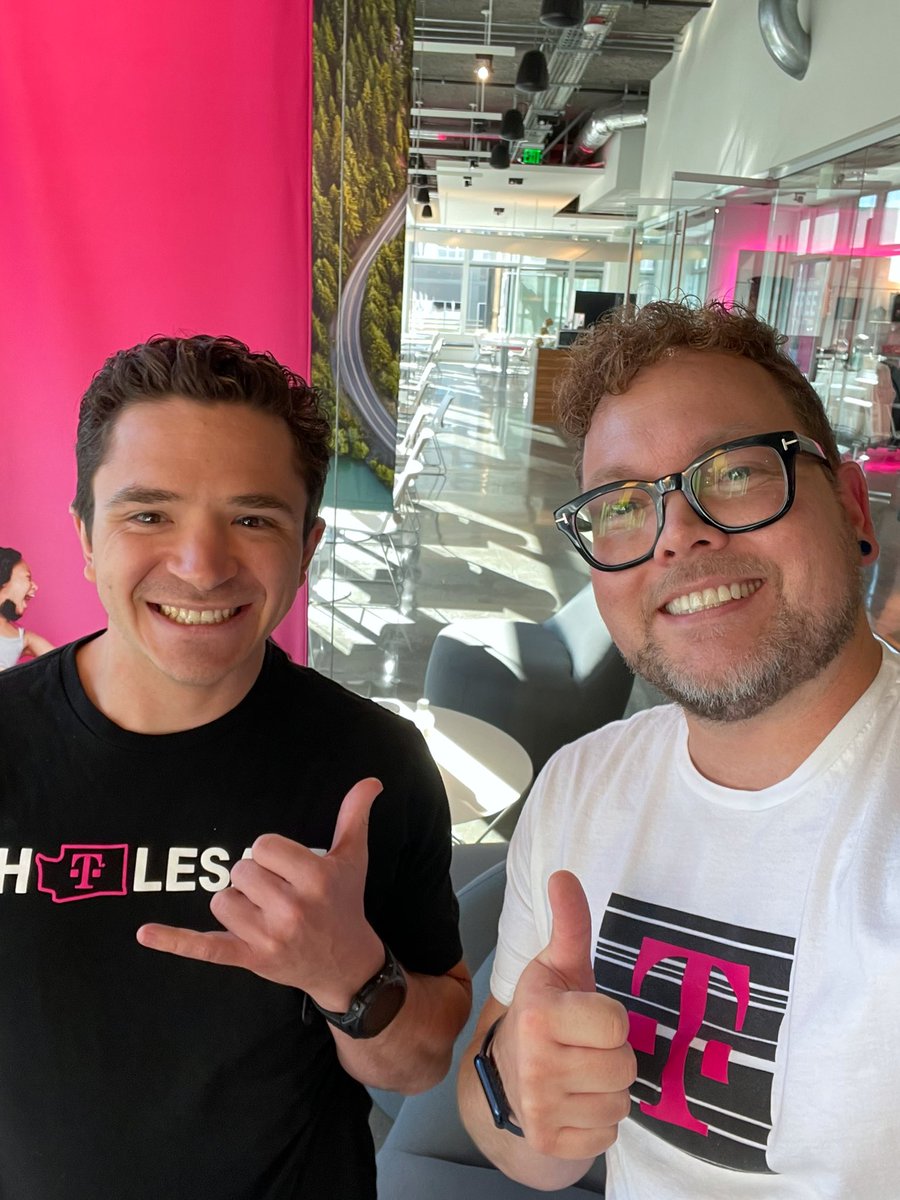 Jeff Whitney (@jeffwhitney) on Twitter photo Celebrating my first day as Manager on a new team and Sam’s first day as Program Manager at T-Mobile HQ! #LetsGo <a href="/tmobilecareers/">T-Mobile Careers</a> Celebrating my first day as Manager on a new team and Sam’s first day as Program Manager at T-Mobile HQ! #LetsGo <a href="/tmobilecareers/">T-Mobile Careers</a>
