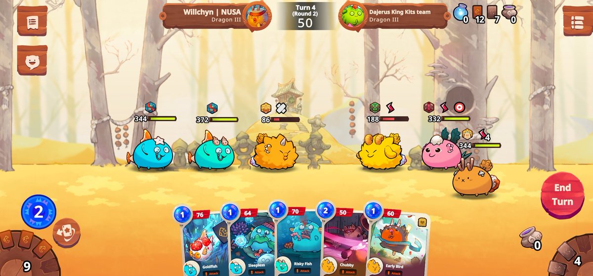 Nusaguild's tweet photo. And we got it 🔥🔥
Double bloodlust + double bubble paste + pango
#AxieOrigins https://t.co/eN7JFiPxmY