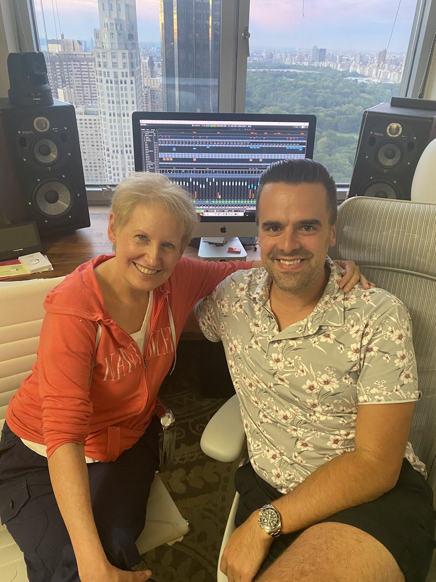 Final day of mixing my Sondheim album!