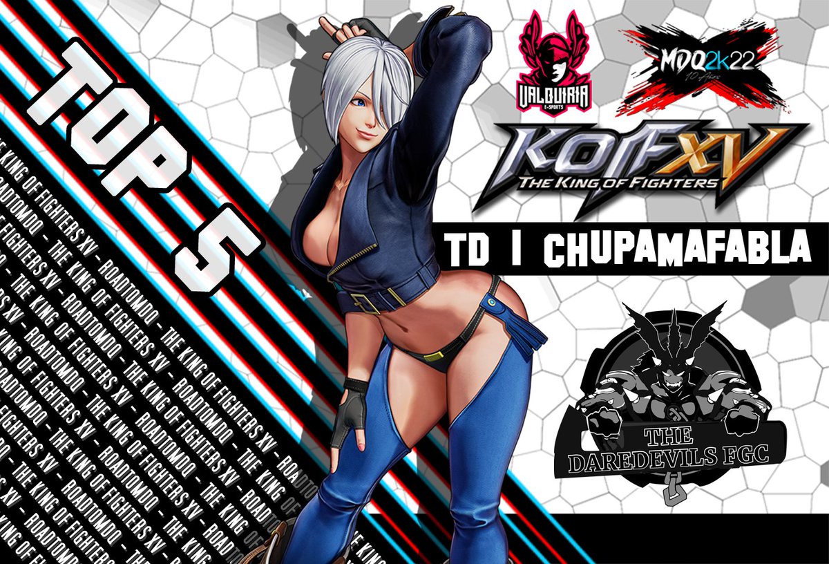 IronwilleSports's tweet photo. Felicitaciones a @chupamafabla77 por meterse al top5 en KOF XV de los torneos de @ValquiriaGames por el #RoadToMDQ 🏅
📌Toda la info del evento esta en https://t.co/tEXpx9DH0i donde pueden comprar entradas, inscribirse a torneos y revisar el cronograma. Nos vemos en Mardel!⛱️ https://t.co/zHpoXk49fv
