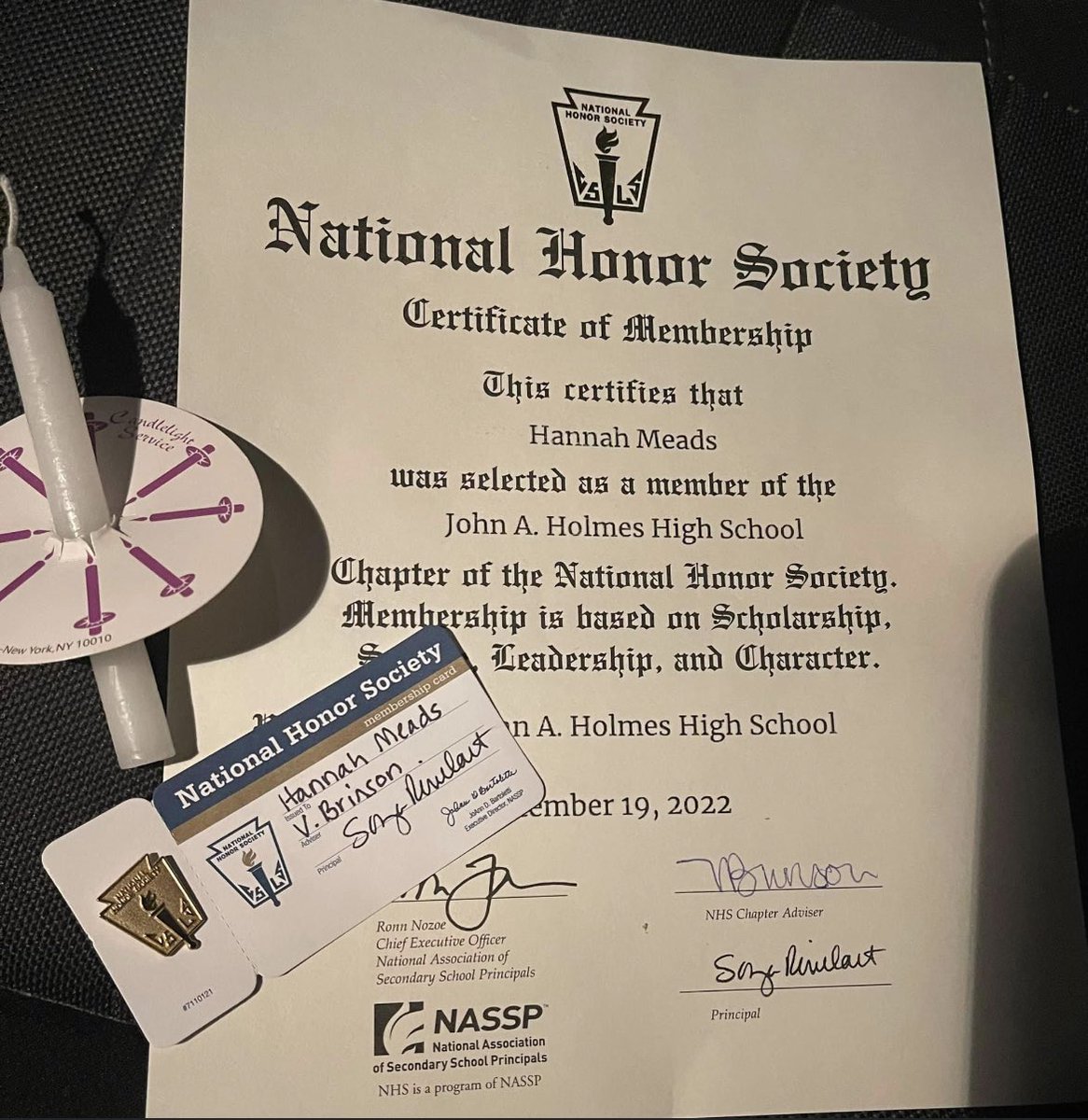Frontlinesb's tweet photo. Missed her this weekend, but she’s already making headlines again. Congrats to 2023 Hannah Meads on National Honor Society! #MultiSportStudentAthlete https://t.co/mRbIH8xRZe