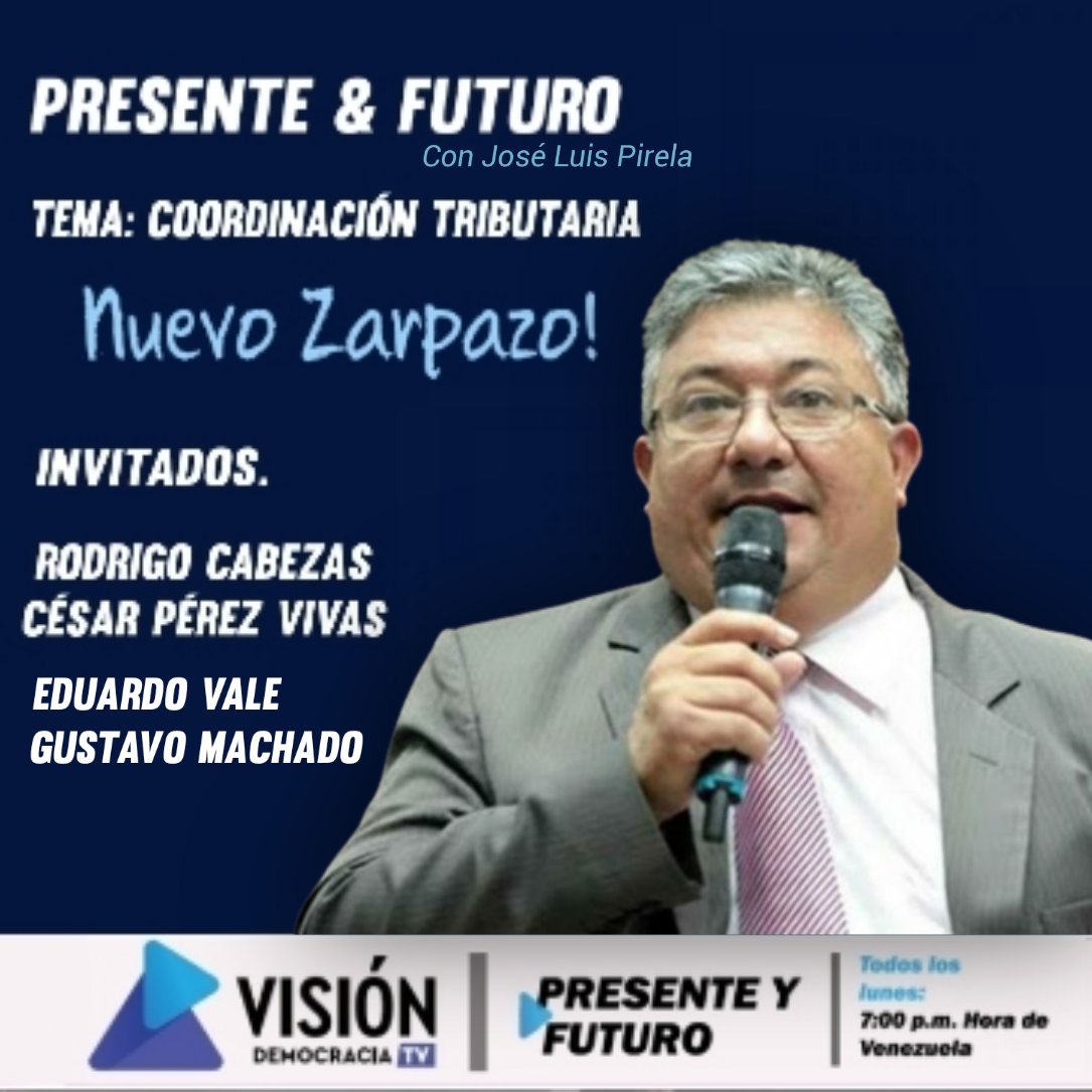 Vdemocraciatv's tweet photo. Concentrar en el Ministerio de Finanzas los recursos de las municipalidades y gobernaciones ¡Nuevo Zarpazo del régimen!
Conoce más al respecto en esta nueva edición de PRESENTE Y FUTURO con @joseluispirelar. https://t.co/ArhKsRzGsM