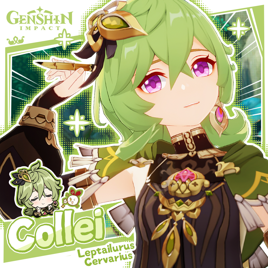 GenshinImpact's tweet photo. Meet your new friends in Sumeru!