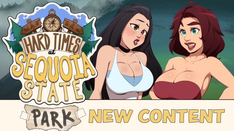 On top of new game releases, some of our existing ones have been updated! Hard Times at Sequoia State park just received a bunch of new sex scenes and story content! The game is also discounted 20% off for the next week! Check it out!