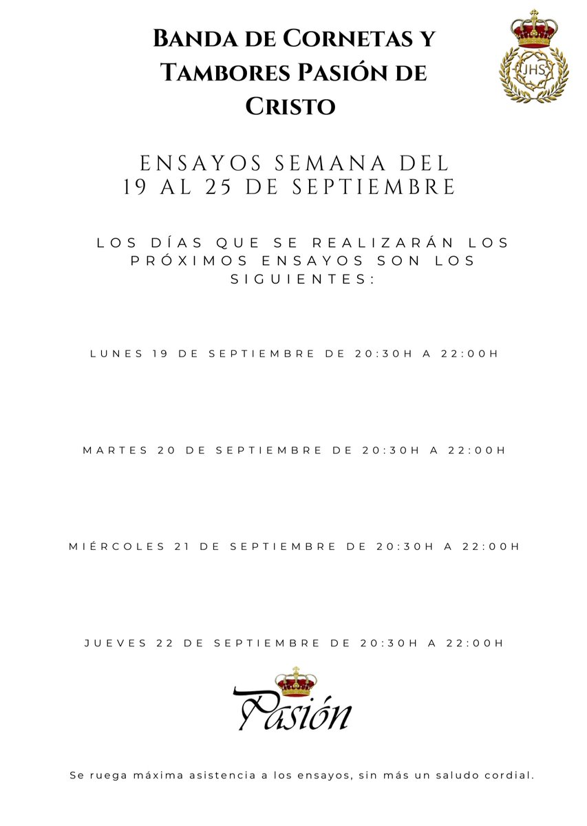 Trompetas de Pasión tweet media
