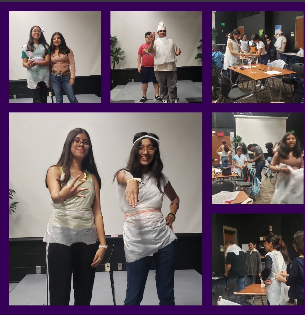 StallionTheatre's tweet photo. We had a fun day in Drama class Friday. The trash bag costume challenge was a hit! #SheldonSparks @b_viverette @SuperStallions @TaylorShaquanda @SheldonISDArts https://t.co/QcK67RM9Iu
