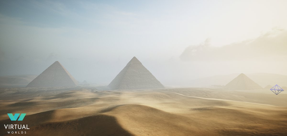 GoVirtualWorlds's tweet photo. The Sun hits different in Cairo. https://t.co/9pB8AJVKvG