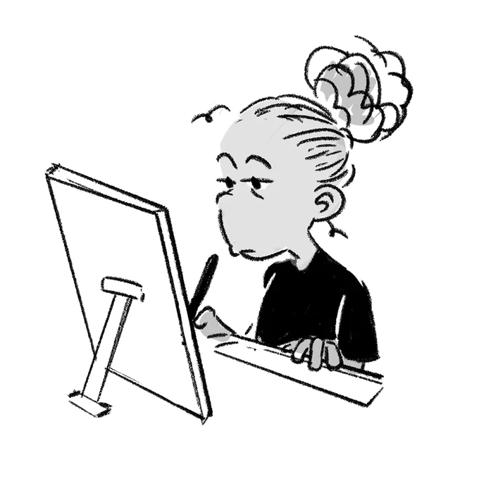 that thing artists do where their faces unconsciously mirror what they're drawing?? well, you can always tell when im drawing Lance lmao 