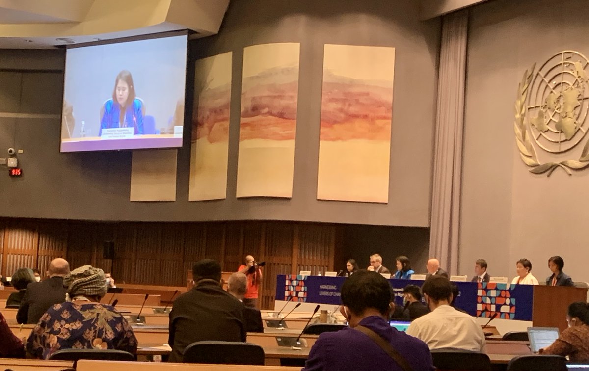 cns_health's tweet photo. "Let us celebrate rights-holder as major #LeversOfChange" said @eastforeden

#RBHRForum begins to advance progress towards legally #BindingTreaty to protect human rights and our #environment from abuses and #humanrights violations of #businesses #industries

#EveryLifeMatter https://t.co/bClWa1v605