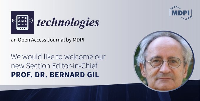 MDPI Engineering on Twitter: "📣Welcome Prof. Dr. Bernard Gil becomes ...