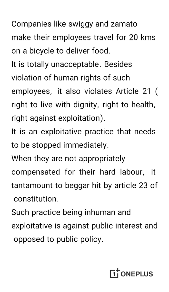 socialjurist's tweet photo. A case of Labour Exploitation https://t.co/uIcSgdpJr9