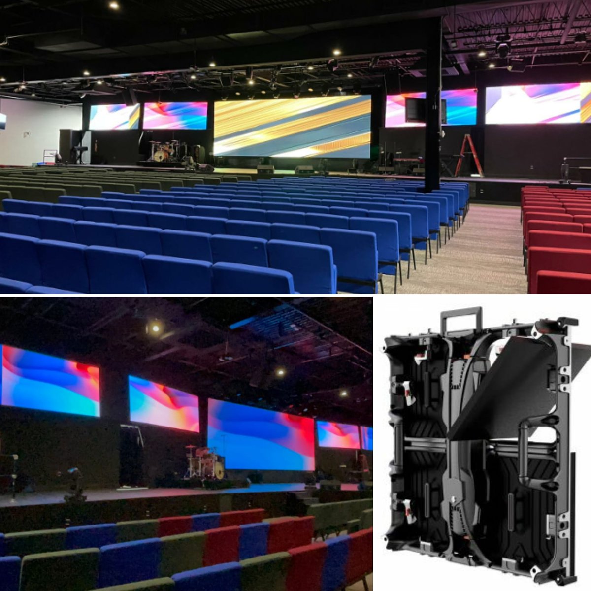 LedventureA's tweet image. HD Pixel P1.95 P2.9 Hotsale for Indoor led display, conference, parties, shows,church

*light weight cabinet,
*easy installation,
*high refresh rate

#indoormedia #ledmedia #hdleddisplay