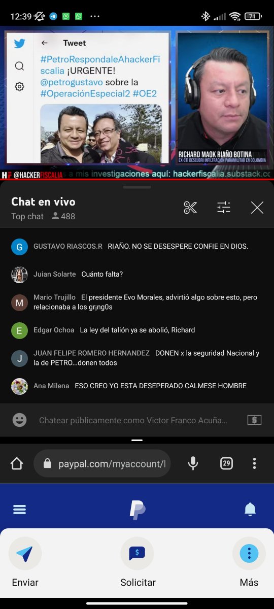 viktfranco's tweet photo. @hackerFiscalia @petrogustavo Que "Cuánto es que hace falta?" Dice Julián Solarte https://t.co/VHBIntLVGI