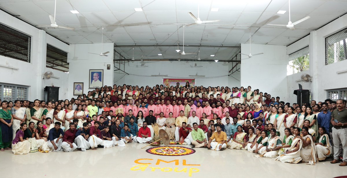 p_biotech's tweet photo. #onam2022 Celebrated by #CML Group of Companies.😇 https://t.co/nMRADprg3X