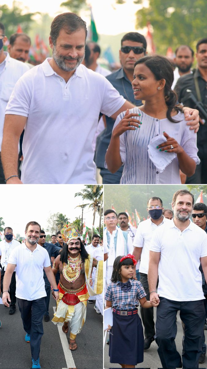 bharatjodo's tweet photo. नई सुबह में थामे हाथ, चलें देश के साथ।

#BharatJodoYatra https://t.co/SUJRdxvrdB