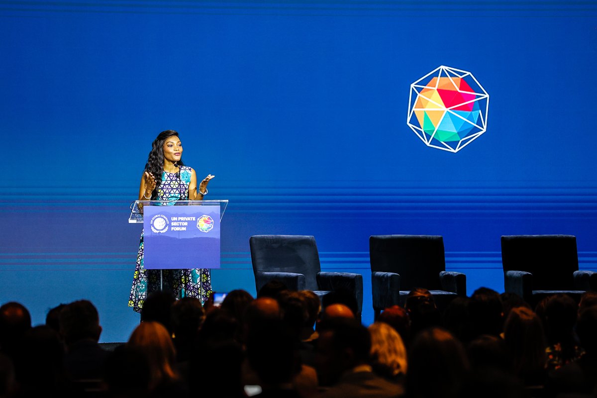 globalcompact's tweet photo. 🗣 The leading voice of business at #UNGA is back!
Today, our Private Sector Forum kicked off #UnitingBusiness LIVE, a 3️⃣-day event convening leaders from business, Government and civil society. https://t.co/5pOJYuEjgW