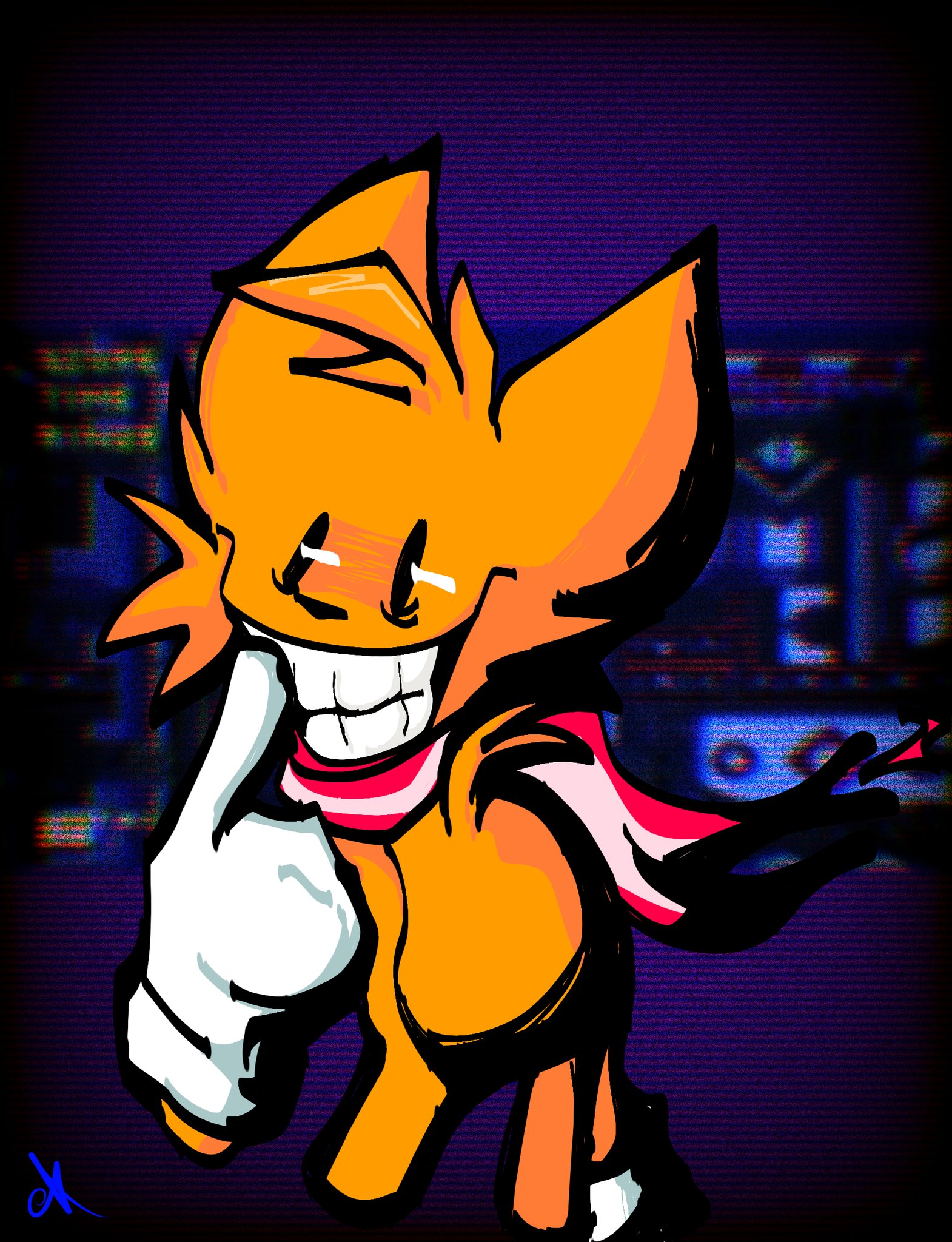 recoloring: tails to tails.exe 