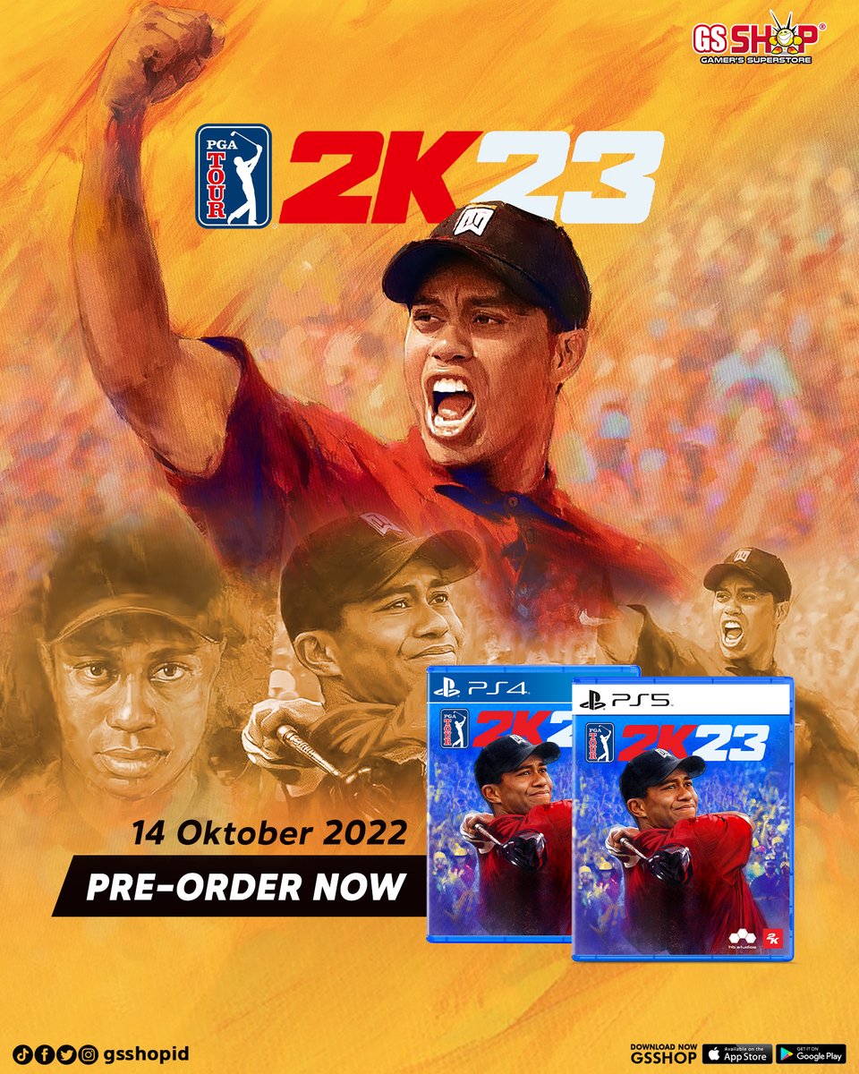PGA Tour 2K23 akan hadir dgn fitur-fitur yg ada di seri terakhir PGA Tour 2K21.
MyPlayer dan Course Designer juga akan kembali untuk 2K23, serta kemampuan untuk menyesuaikan dgn pakaian dan klub ternama seperti Titleist, Nike, dan Bridgestone Golf.
⁣
#GSSHOPID #Gamerssuperstore