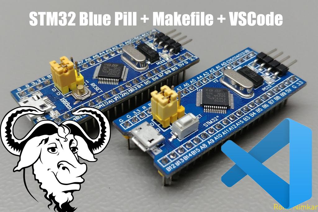 NimkarRohit's tweet photo. Here's a short tutorial on how to get started with @ST_World Stm32Blue Pill using @code, and makefile. 
https://t.co/icC8Ew0dfw

Medium blog: https://t.co/C7PAV6JNnS https://t.co/2TLAUqimMH