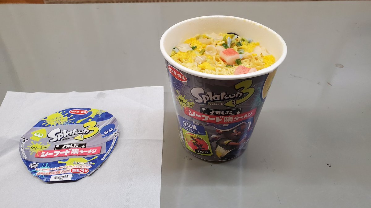 Gaso_Garage's tweet photo. 今日のお昼はイカしてる🦑🐙（笑） https://t.co/HT7Q6fniSd