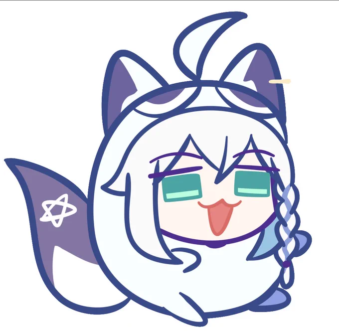 (⁠ ⁠╹⁠▽⁠╹⁠ ⁠)#絵フブキ 
