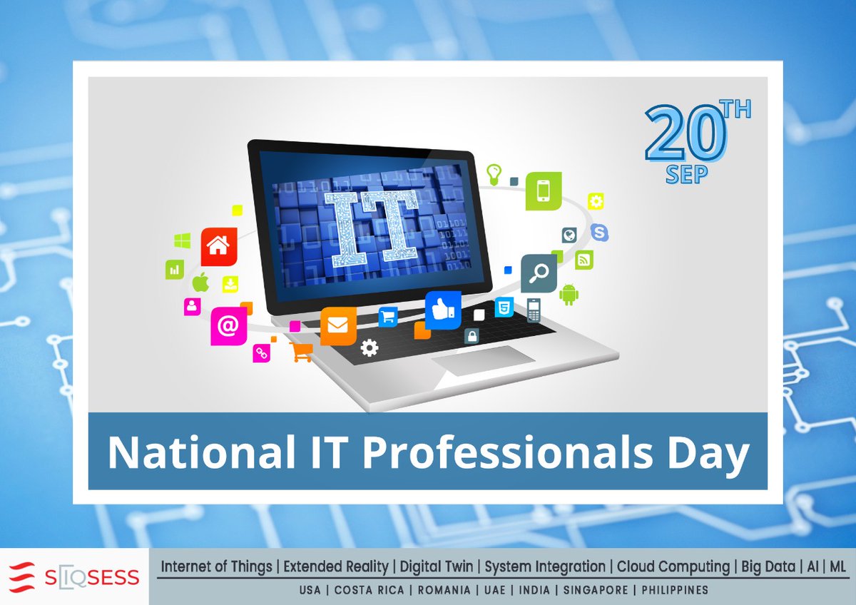 siqsess's tweet photo. #IT #professionals #Day #thankyou https://t.co/iHs41ejcW2