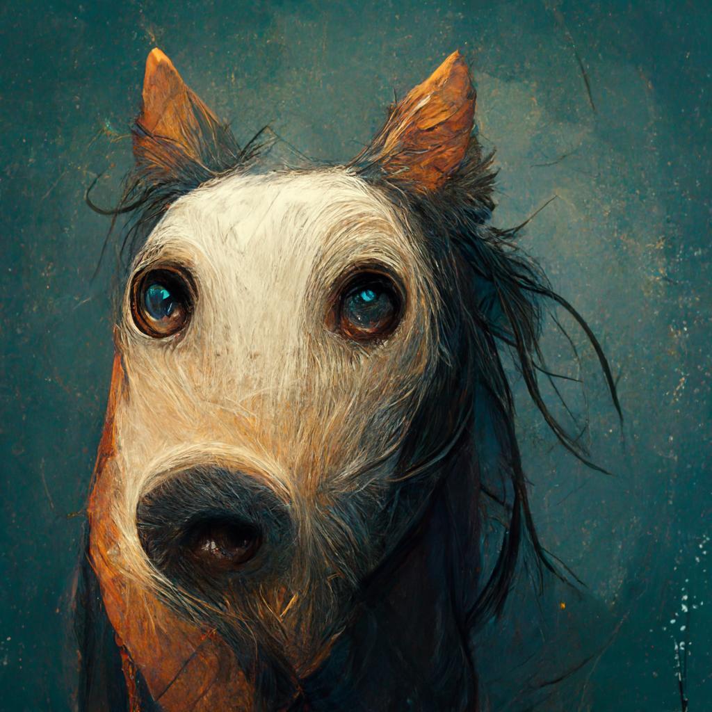 Artsteinn_'s tweet photo. LISTED NOW 🔥
#51 " DOGNOSE - It's a mix between a horse and a dog "
Buy it quickly at the lowest price ❤
1/1 UNIQUE ITEM
#digitalart 
FOR ONLY 0.09 $ETH-Polygon❤
LINK : https://t.co/B9jvs3oep6

#NFTCommunity #NFTGiveaway #NFT #NFTdrop #NFTArt #Nftarts https://t.co/MPOh4cVJj1