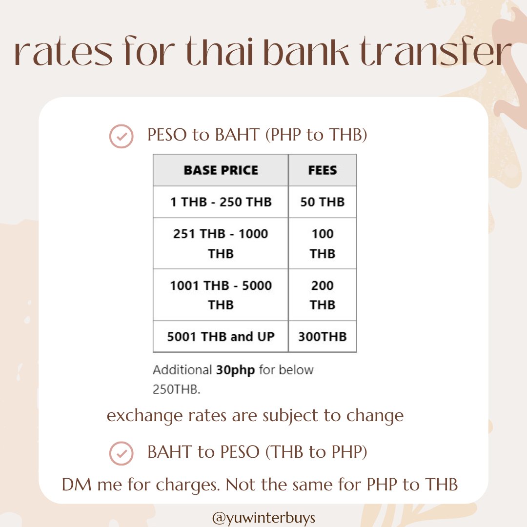 chi 🌸 thai bank transfer tweet media