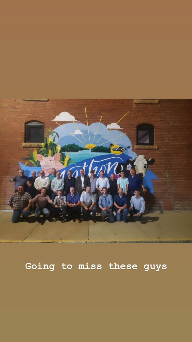 cceasby's tweet photo. Saying farewell for now to my @oci_nv @n7_llc family on the first stop in the tour, Iowa, where it all began. It’s been a special journey and it’s not goodbye! https://t.co/qSAo49aISr