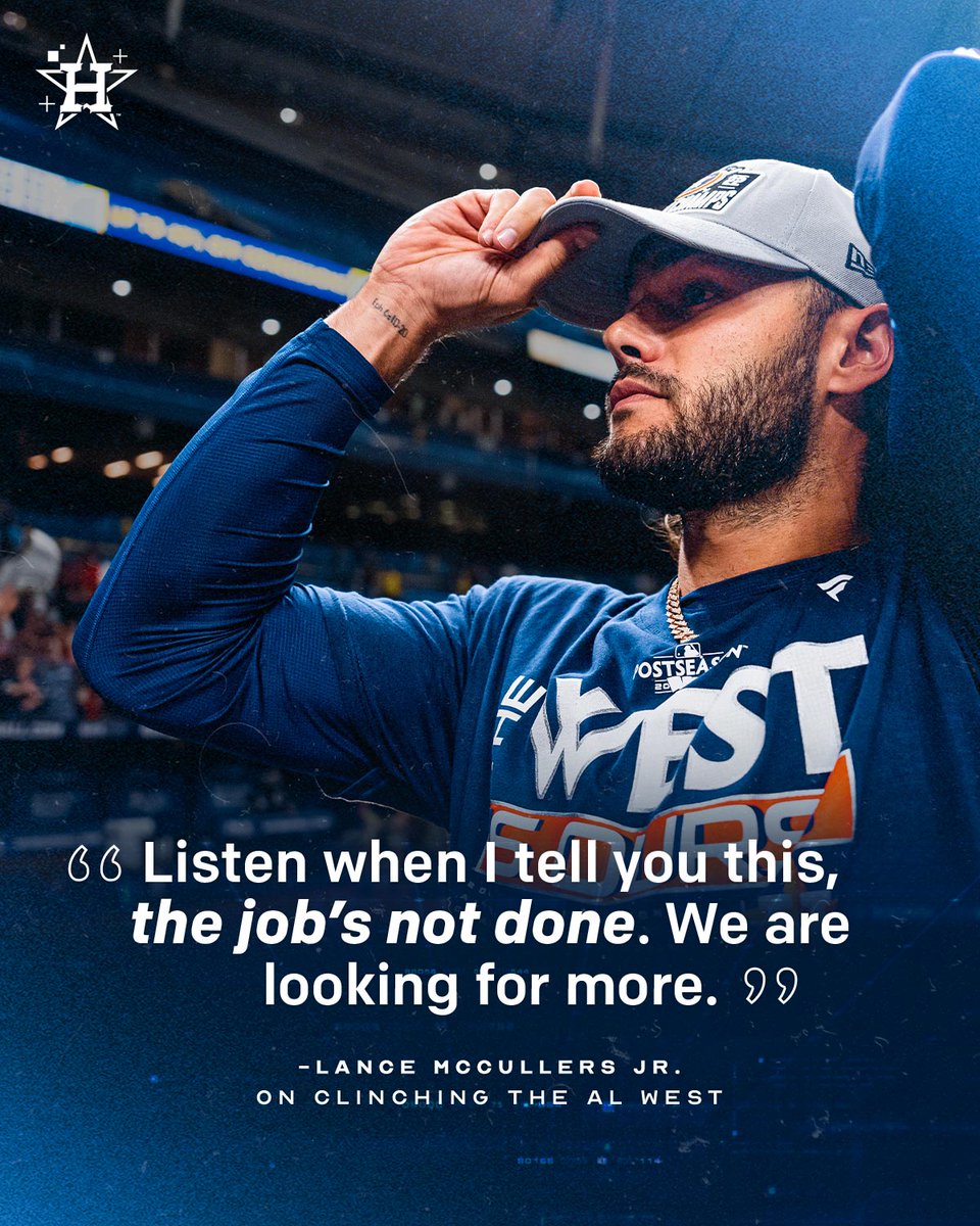 Bigger goals in mind. 🗣