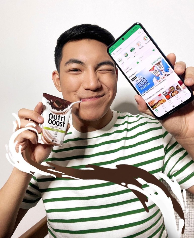 DarrenTrendsOfc's tweet photo. #LevelUpAngUmaga when you order your breakfast via Grab Kitchen as it comes with a FREE Nutriboost sample. Available for Parañaque, Malate and Commonwealth Grab Kitchen branches. 

Check out #DARREN's IG post for more details.
https://t.co/4Ypgt6pK4B

@Espanto2001 @NutriboostPH https://t.co/ysm5XZXhVw
