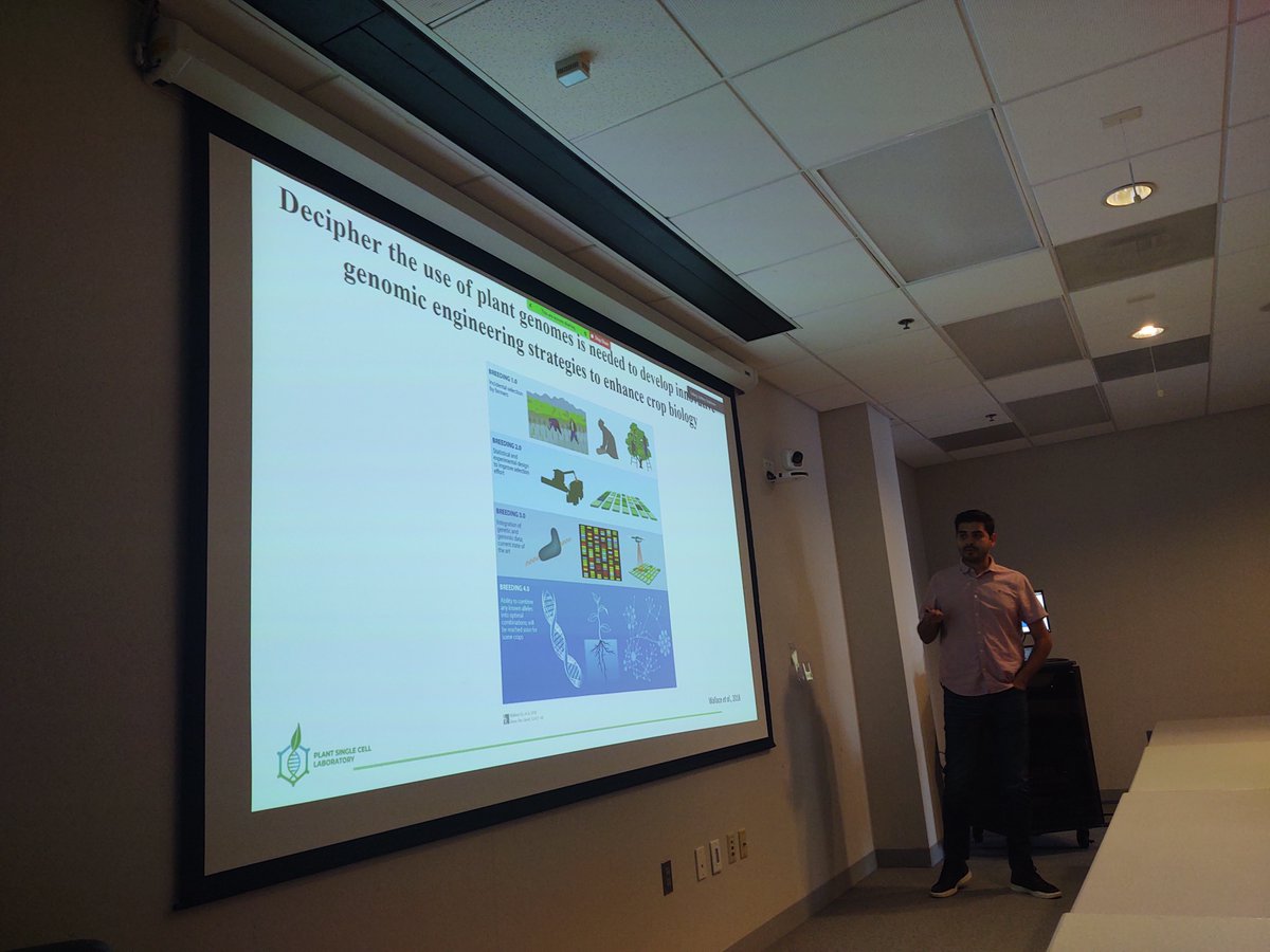 UNL_PSI's tweet photo. Great to have our first in-person @UNL_PSI Research Group Meeting in 2.5+ years. Great talks today from @DhattBalpreet from Walia lab and @AlanCerva88  from Libault lab. @unlagrohort @UNL_AgResearch https://t.co/Ry4KL2pVqD