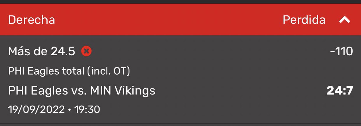 kingbet08's tweet photo. Seguimos generando y con buena racha hoy ganamos 2 y perdemos uno y nos quedamos a nada del día perfecto pero aún así se sigue sumando 

Picks NFL 
7 Ganados 
5 Perdidos https://t.co/NpY9LE1nY1