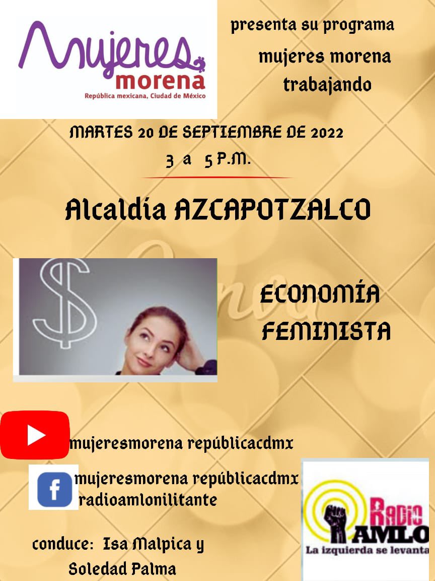 semujmorenacmx's tweet photo. #EsteMartes
#MujeresMorenaTrabajando
#Conducen: @ponsina @SoledadPalma9
Por @r4dioamlo #RadioAMLOMilitante
¡Espéralo! https://t.co/9Pn5Ygjzlp