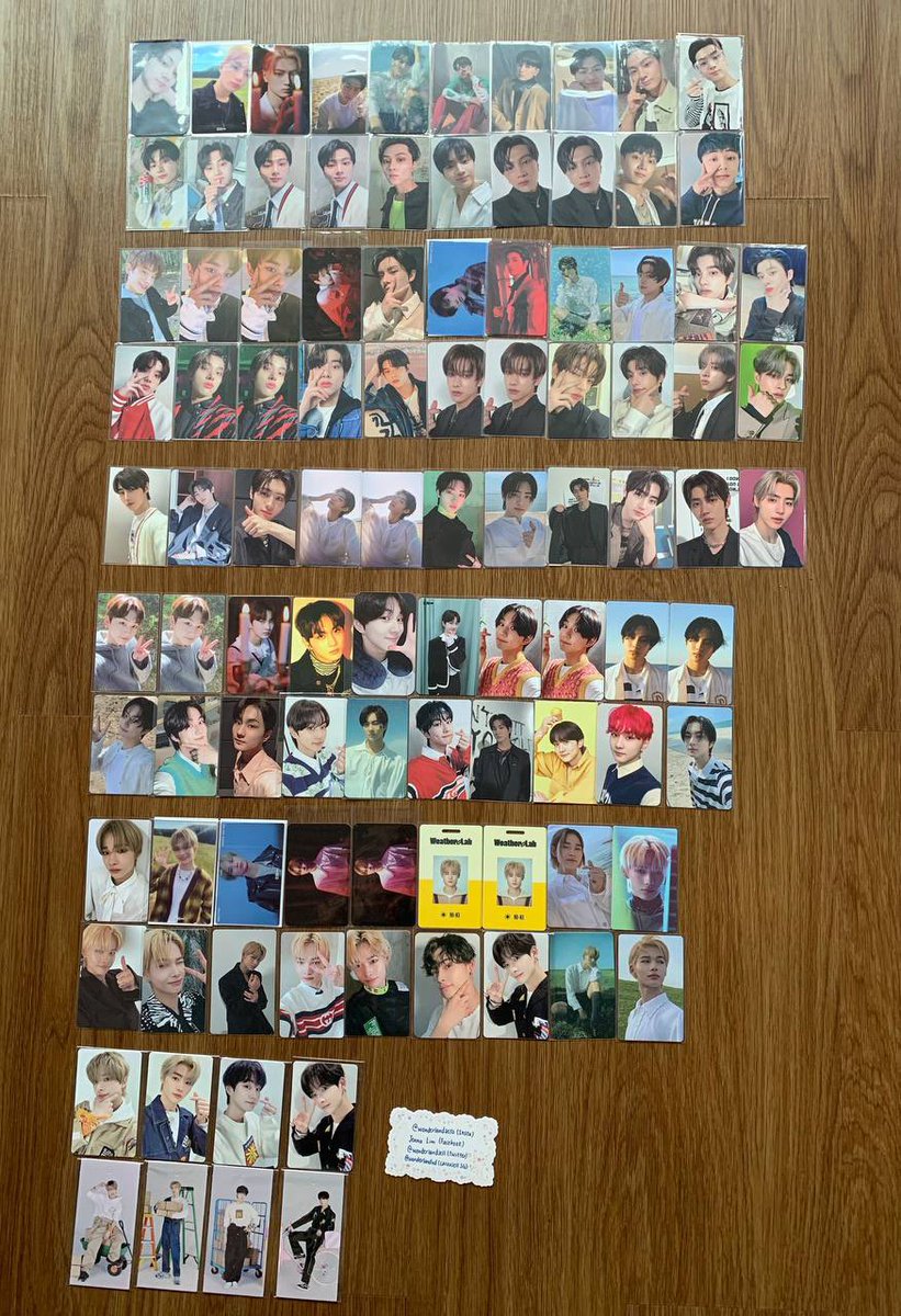 Wonderlandsell's tweet photo. [WTT/WTS] Enhypen Photocards 
Trades: Only to Stray Kids PCs  mostly Chan, Seungmin will consider Minho, Hyunjin accordingly! 
Or Ateez Seonghwa Ep 1 broadcast 

Do QYOP if int to buy! QYOP ≠ I will definitely accept! 
#wts #wtt #wtb #Enhypen #straykids   #photocard #양도 https://t.co/FIf264VfW9