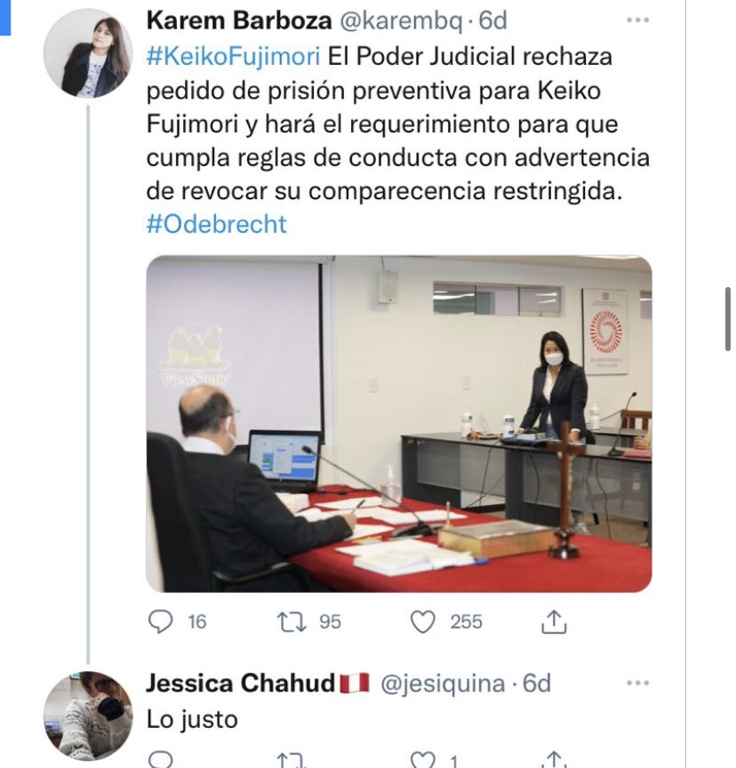 hurgamemoriaPE's tweet photo. Jessica Chahud, parte de la portátil fujimorista, defensora a ultranza de @KeikoFujimori y esposa de Ricardo Gómez Palma, a quien echaron de RPP por cobrar por lo bajo del fujimorismo, es la nueva conductora estelar de @canalN_ .

Bastante imparcialidad habrá 🍊🍊🍊 https://t.co/KNdGrVCSfN