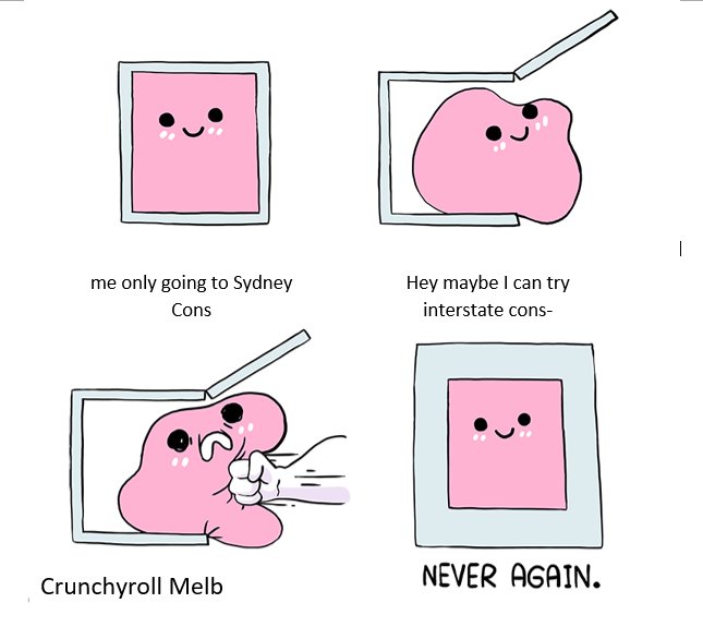 #crunchyrollexpo #crunchyrollexpoaus 😭..