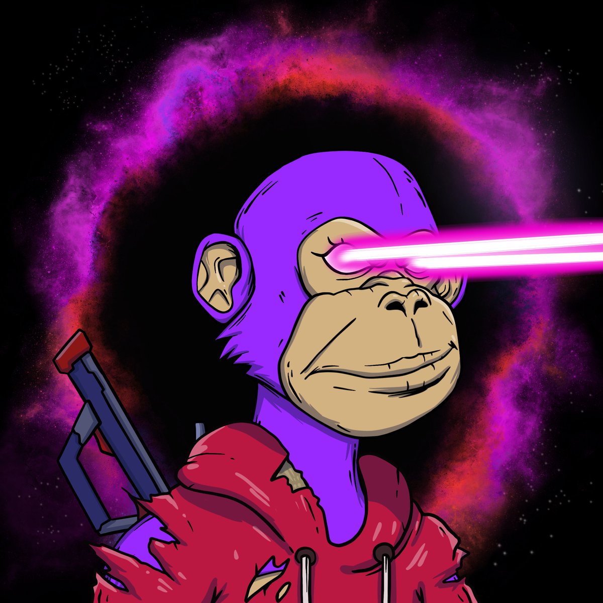 vikingstray's tweet photo. Goodnight my #spaceapeclub #Brothers & #sisters will talk to you all tomorrow. Aquí nos vemos mañana mis hermanos y hermanas
@SpaceApeClub si se habla #español en el chat de #Discord #lasereyes #rainbowgrill #redhorns #spikes https://t.co/DbckYHCLFB