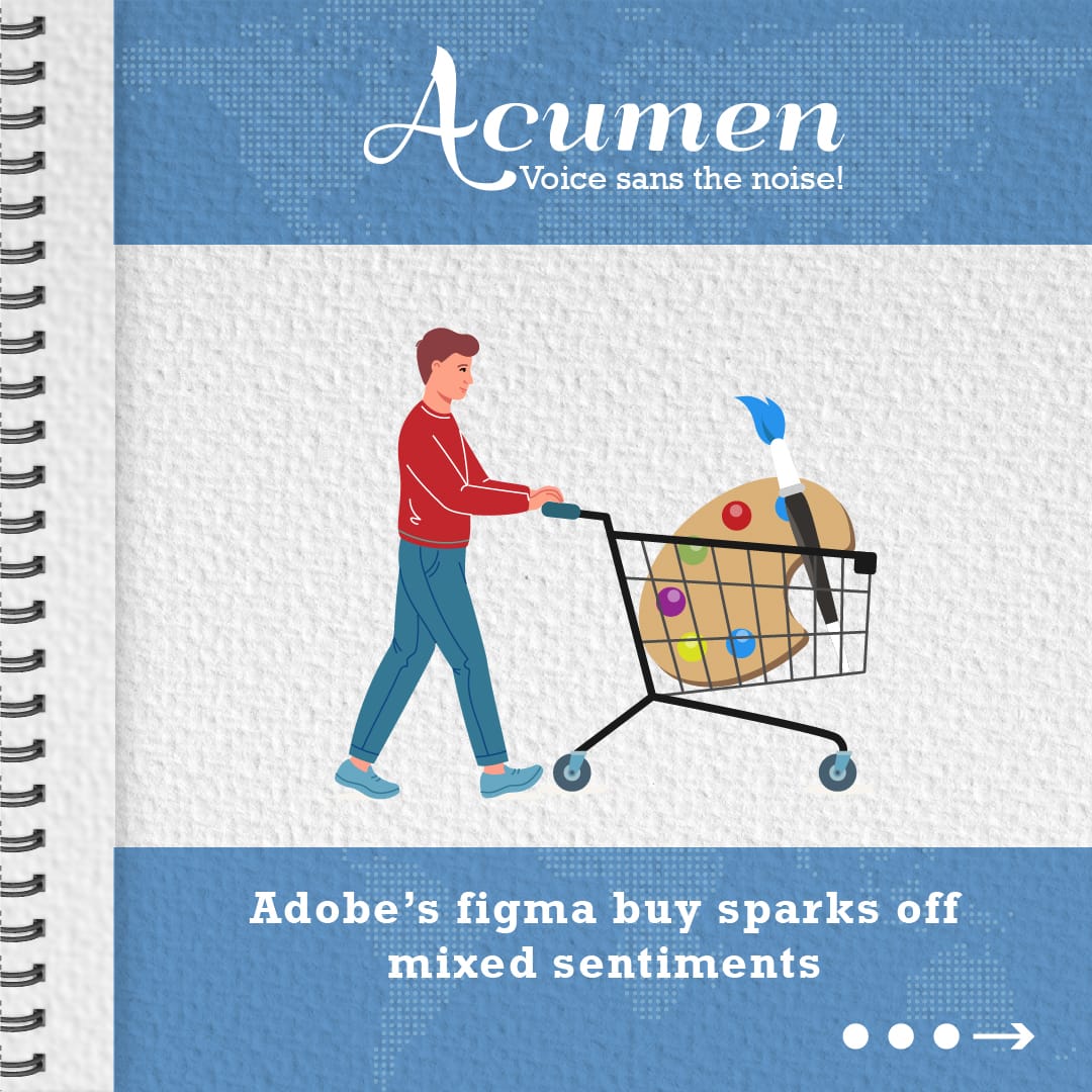yessecurities's tweet photo. Adobe’s figma buy sparks off mixed sentiments
.
.
.
.
Disclaimer: https://t.co/fMTVVxuuca
#Figma #Design #family #community #App #Adobe #webplatforms #FigmavsGoliath #collaboration #market #YESSECURITIES #Acumen https://t.co/buWG4aXNYU