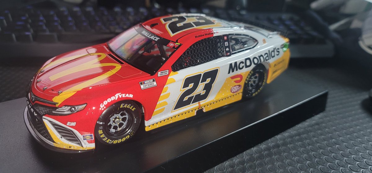 Black_NASCAR's tweet photo. @BubbaWallace @DiecastFans  it took nearly a year, but shout out to @Lionel_Racing for delivering this piece of history.  One more to come. And more and more and more. #BubbasBrigade #Diecastcollector https://t.co/eDUtgtFMvi