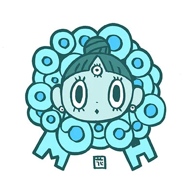百野瞳ちゃん。その26。#百目 #百野瞳 #もんすたーおとめちゃん 