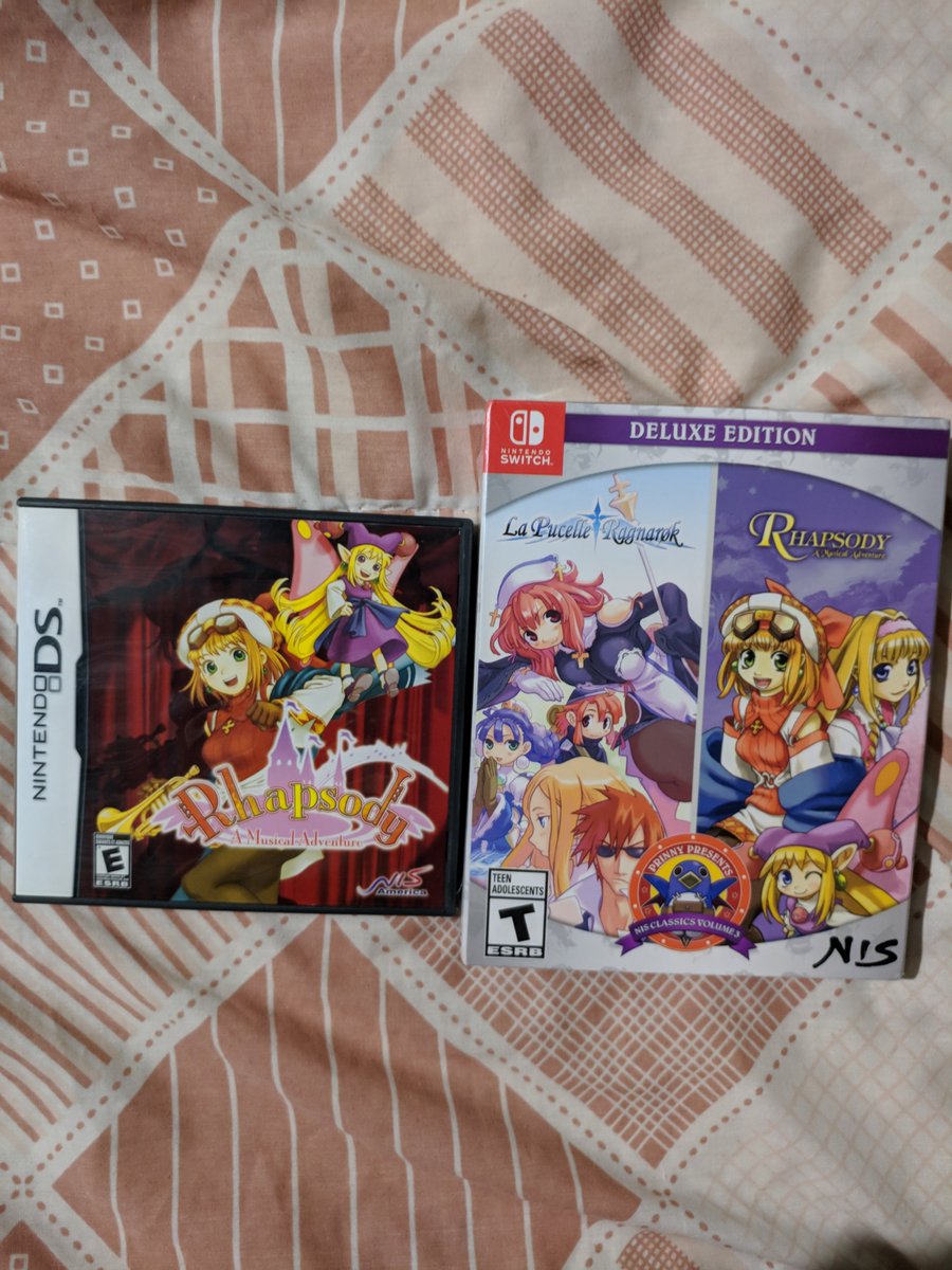 PressStartEC's tweet photo. Muchss gracias @NISAmerica por esta maravillosa compilación de juegos. Estoy muy feliz de poder volver a jugar Rhapsody A Musical Adventure! https://t.co/VEnhxgssUa