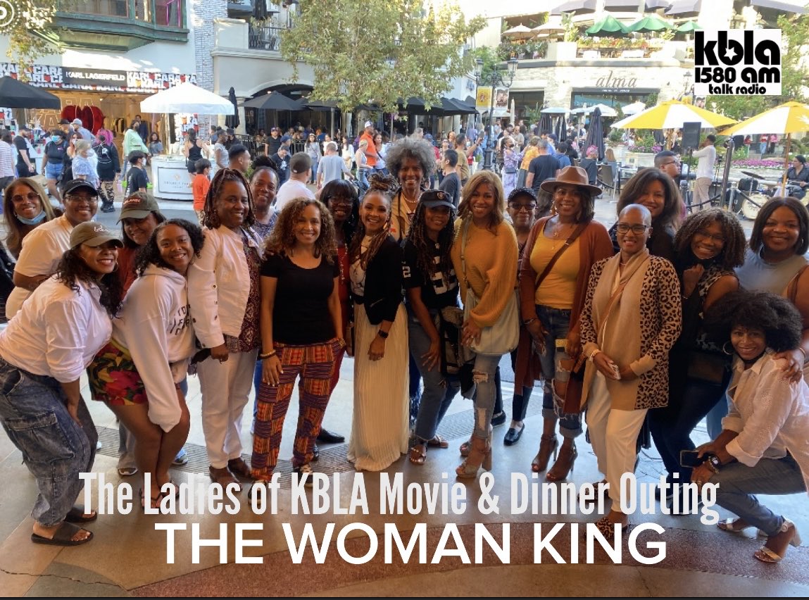 It was a WOMAN KING weekend and I enjoyed every minute of it. Saw on Saturday with my Love and on Sunday with this amazing group of talented women from ⁦<a href="/kbla1580/">KBLA 1580 - on 🧵 @KBLA1580</a>⁩.

What can we say about ⁦<a href="/violadavis/">Viola Davis</a>⁩ and her phenomenal cast! Just WOW! ⁦<a href="/ThusoMbedu/">тнU§σ Mвє∂u</a>⁩ you ROCK!